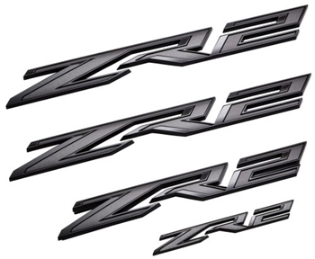 Emblem Pkg, ZR2 Black 2022+ 86539790