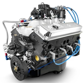 383 c.i. SB GM Style Marine Engine - Dressed Longblock w/ Carb MBP3830CTC
