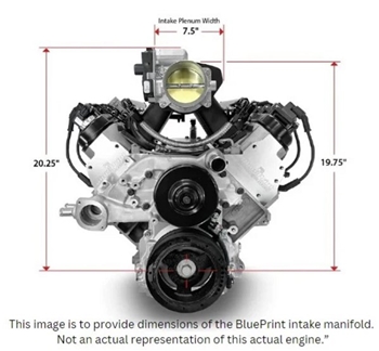 BluePrint Engines 427 c.i LS 600 HP ProSeries Engine PSLS4275CTFK
