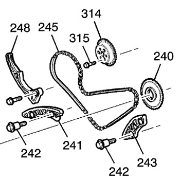 LSJ Balance Shaft Chain Kit LSJBCK